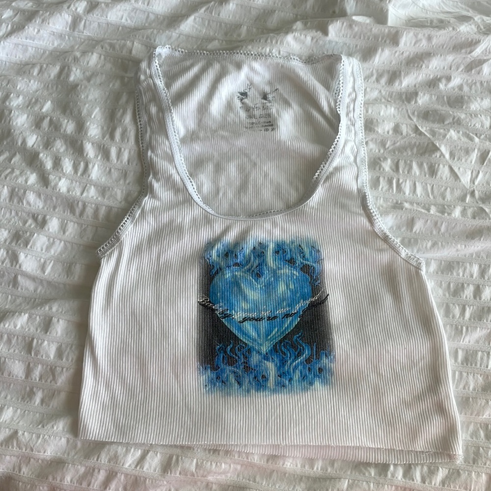 Boys Lie crop tank